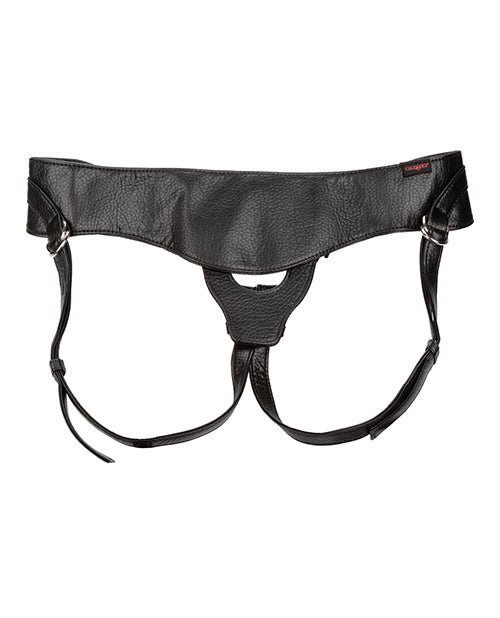 Her Royal Harness The Queen Black Adjustable Strap-On Harness
