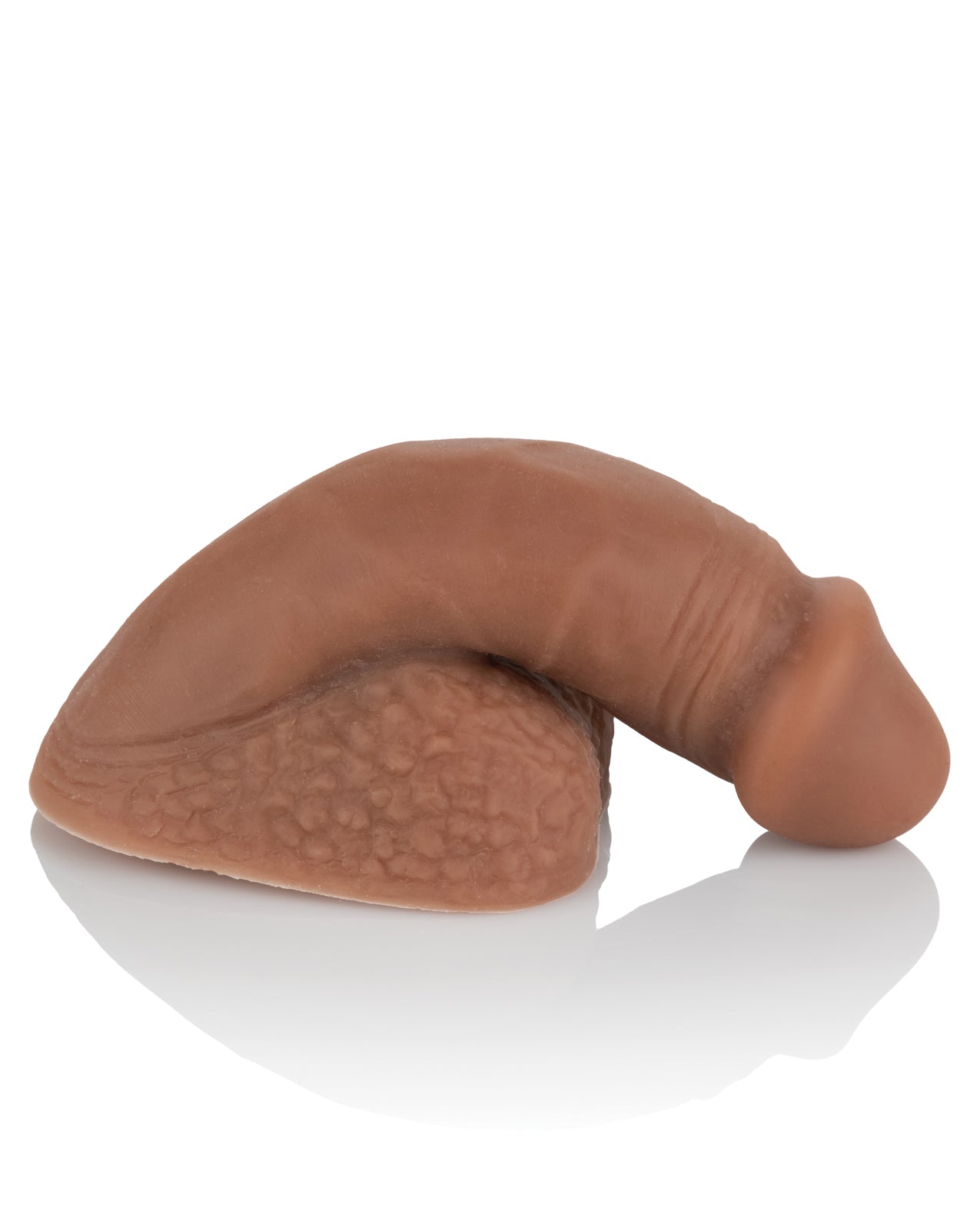 5-Inch Silicone Packing Penis in Brown with Realistic Design