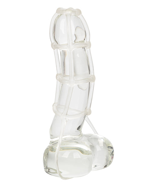 Cock Cage Enhancer - Clear Ultra-Stretchy Penis Support