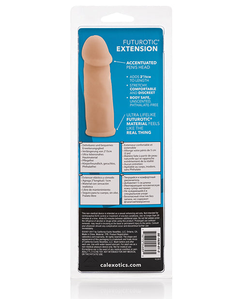 Futurotic Penis Extender with Real Feel and Girth Enhancer - Ivory