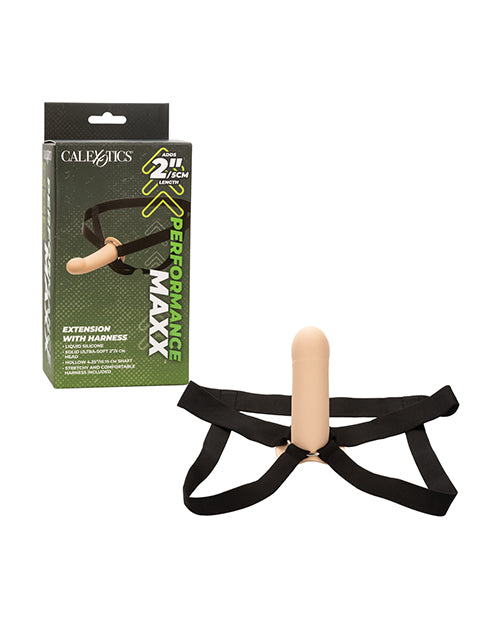 Performance Maxx Penis Enhancement Extension with Adjustable Harness and Liquid Silicone for Increased Length and Secure Fit