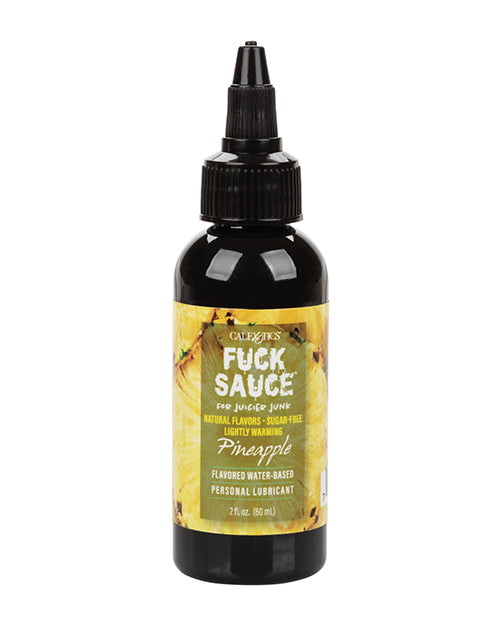 Fuck Sauce Lubricant Water-Based Edible Pineapple Flavor Warming Sensation for Oral Intimacy