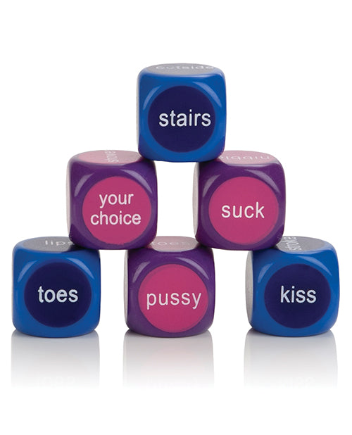 Hot & Spicy Party Dice Game with Couples Play and Travel Design
