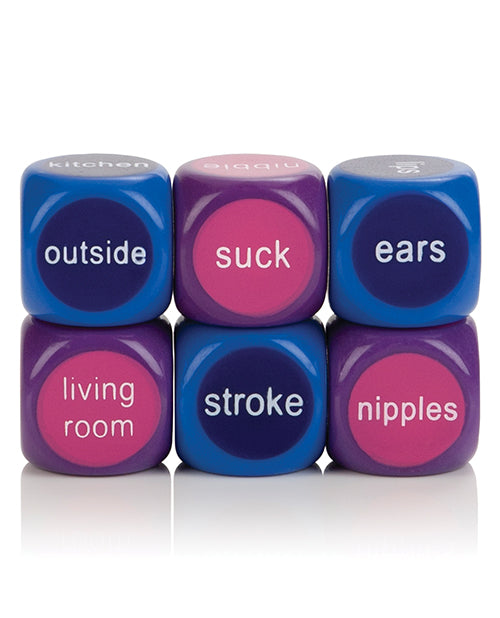 Hot & Spicy Party Dice Game with Couples Play and Travel Design