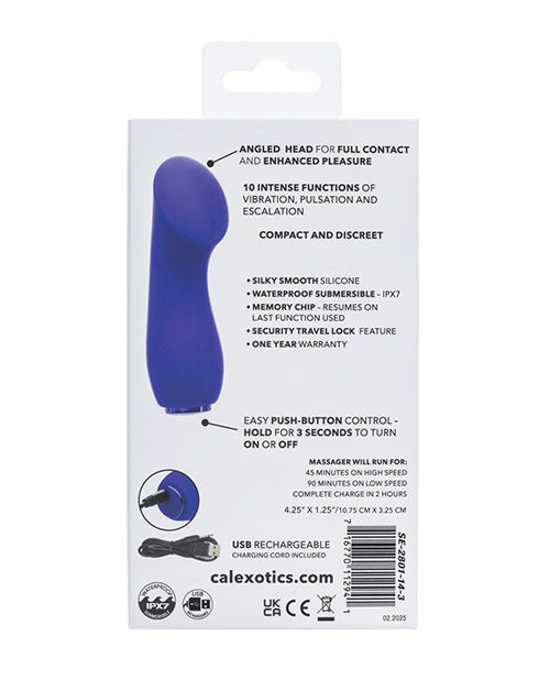 Raven “G” Pleaser Curved G-Spot Vibrator with Multiple Modes