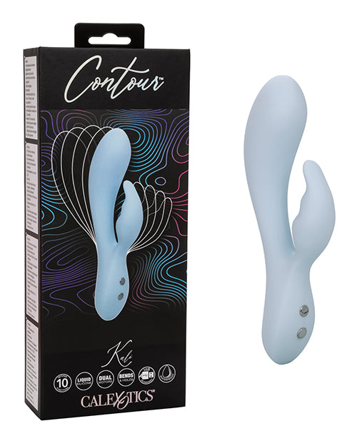 Contour Vibrator Dual Massager Flexible Silicone G-Spot and Clitoral Stimulation for Versatile Intimate Pleasure