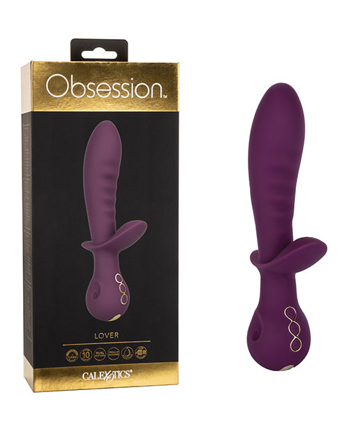 Obsessions Vibrator Dual Motor Textured Shaft USB Rechargeable for Intimate Stimulation