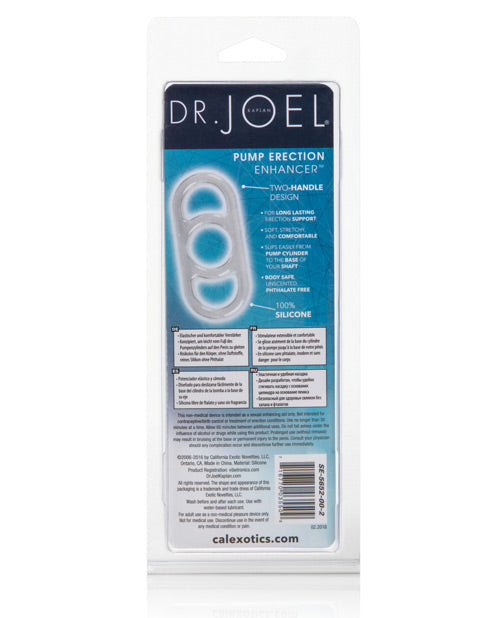 Dr. Joel Kaplan Pump Erection Enhancer – Clear Silicone Stamina Ring