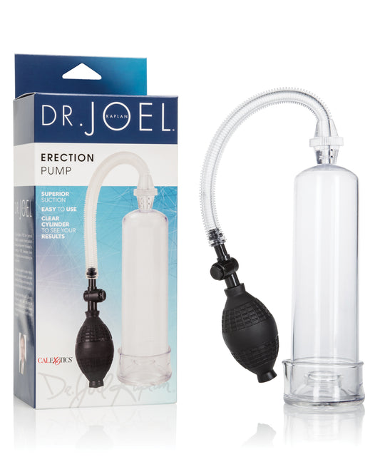Dr. Joel Kaplan Penis Enhancement Erection Pump with Clear Cylinder and Flanged Base for Comfortable Suction