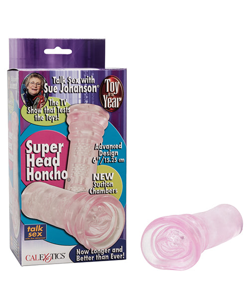 Sue Johanson Male Stroker with Triple Suction Chambers and Soft Stretchy Material for Realistic Solo Play