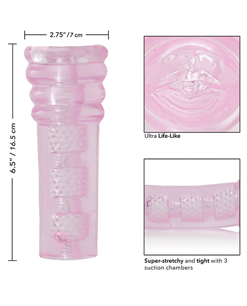 Sue Johanson Super Head Honcho Male Stroker with Triple Suction Chambers