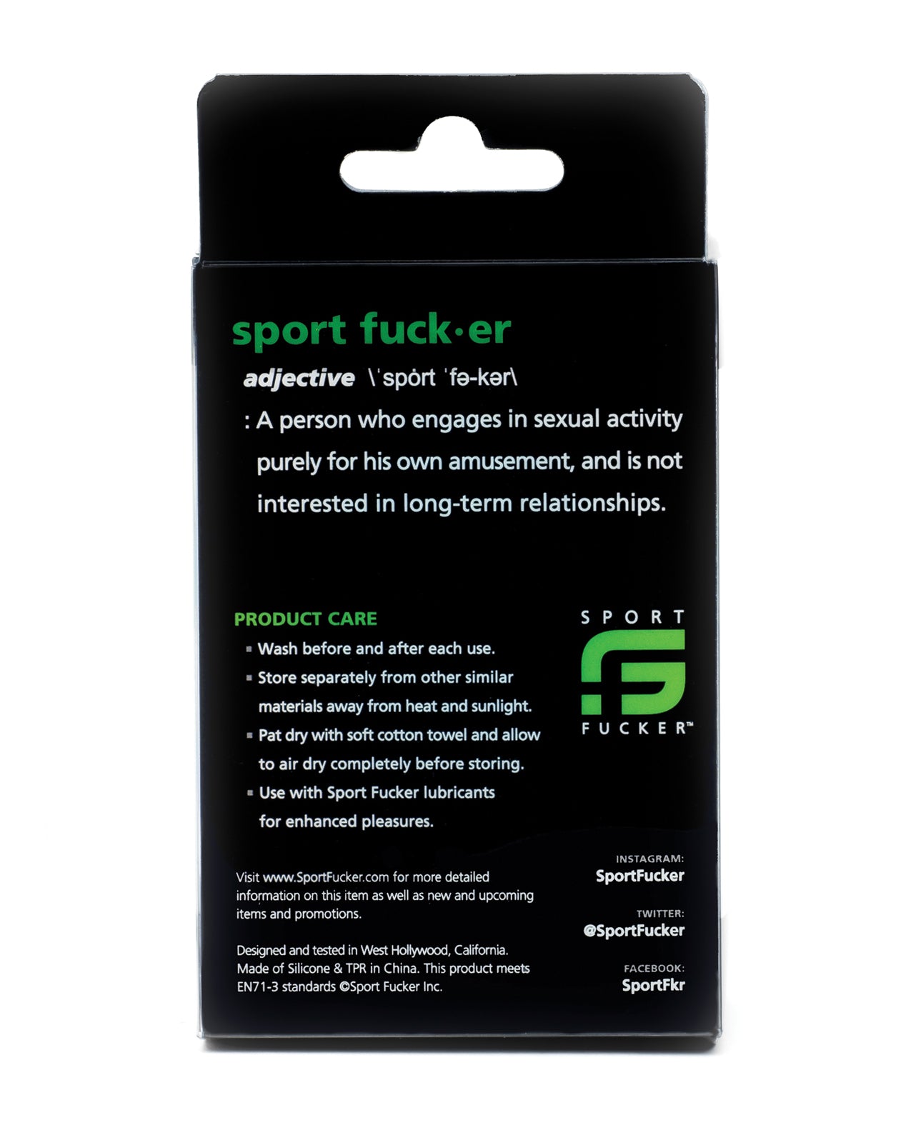 Sport Fucker Powersling Black Cock and Ball Toy for Enhanced Fit