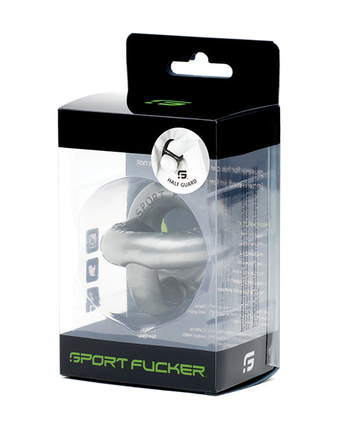 Sport Fucker Penis Enhancement Ring with Metal Splitter and Stretch Design for Erection Support