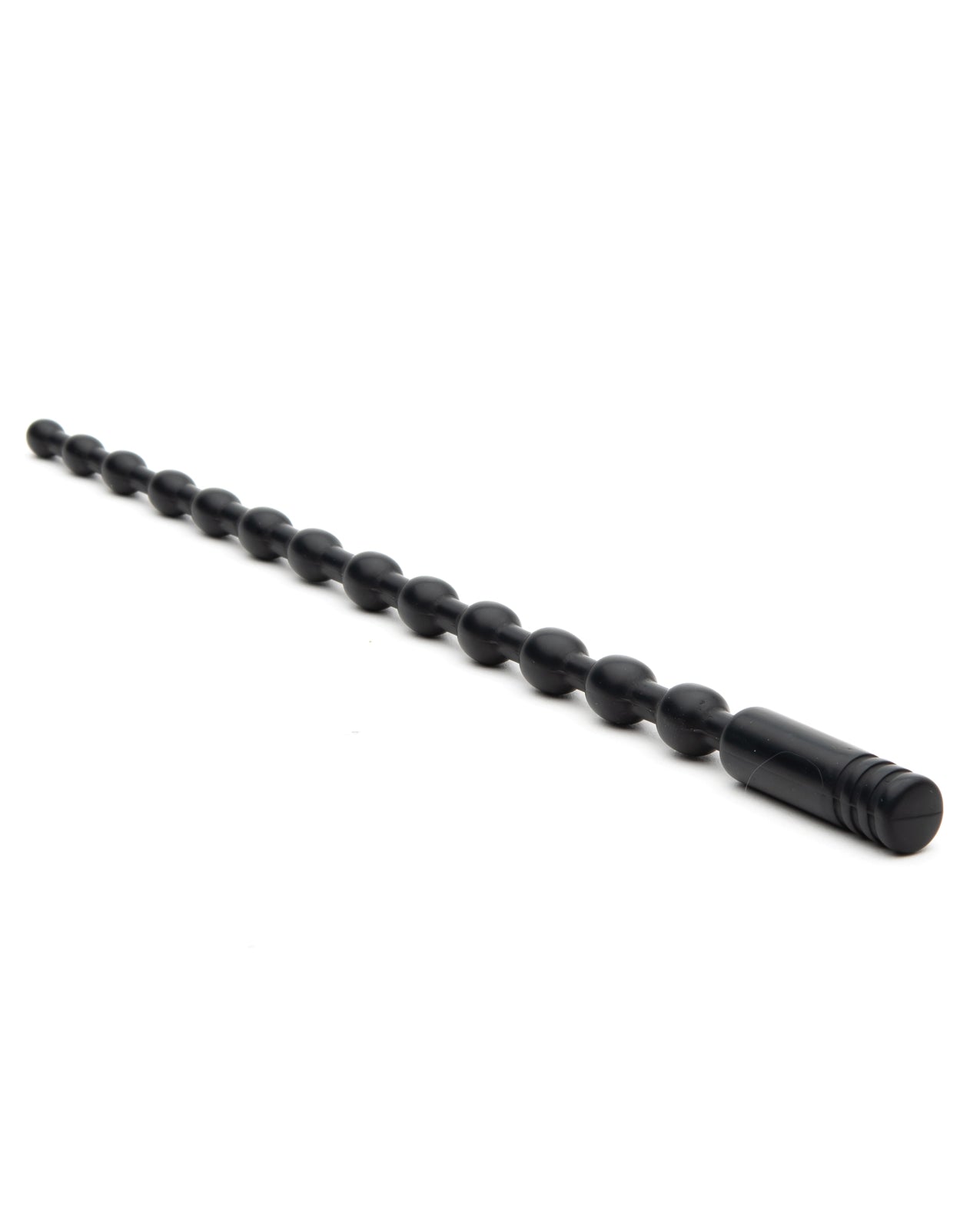 Sport Fucker Depth Charge Silicone Sound with Textured Bump Shaft – Black