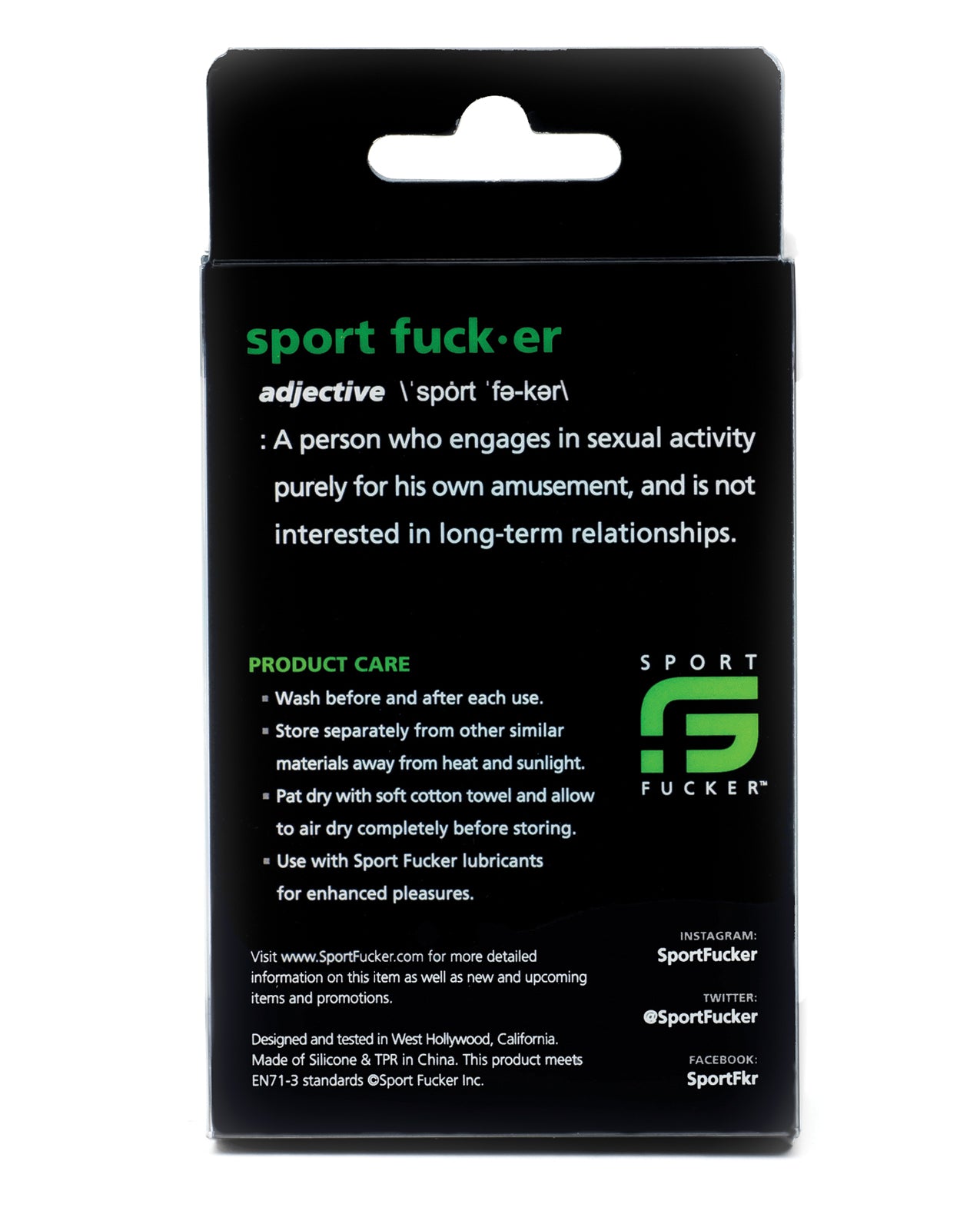 Sport Fucker Medical Grade Silicone Cock Plug with Secure Glans Ring