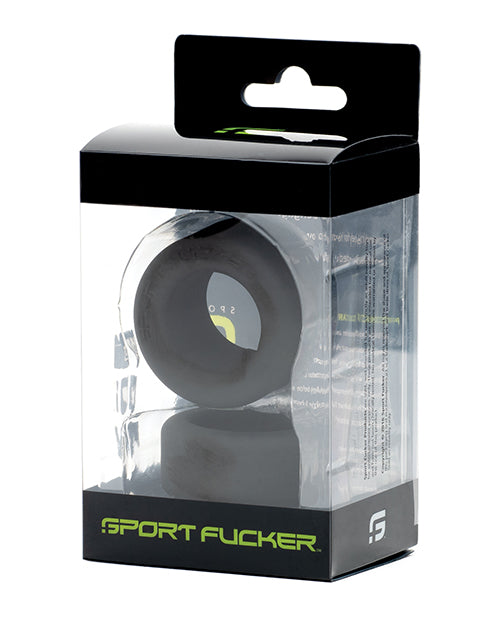 Sport Fucker Penis Enhancement Set with Super Soft Silicone Rings and Dual-Width Design for Comfortable Versatile Fit