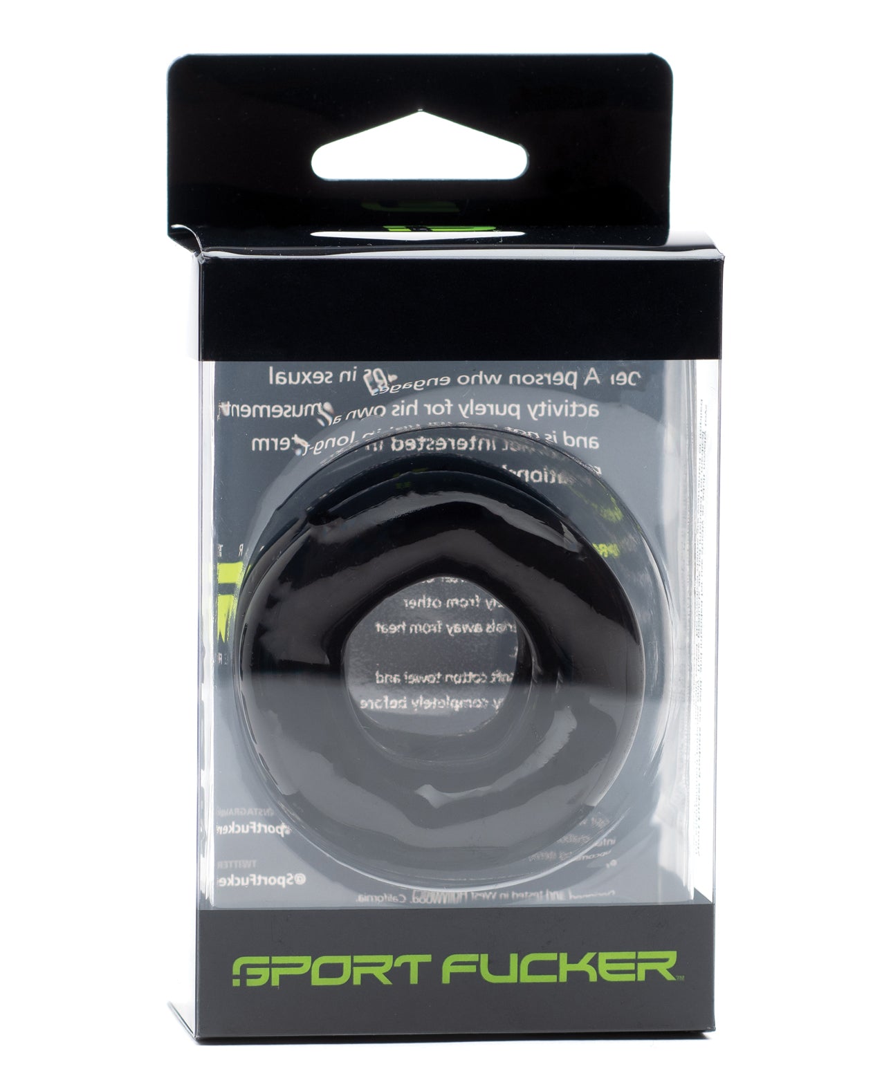 Revolution Ring Stretcher Black Penis Enhancement Ring with Ergonomic Design