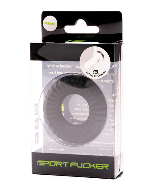 Sport Fucker Penis Enhancement Ring Super Soft Liquid Silicone Flexible Design for Comfort and Prolonged Performance