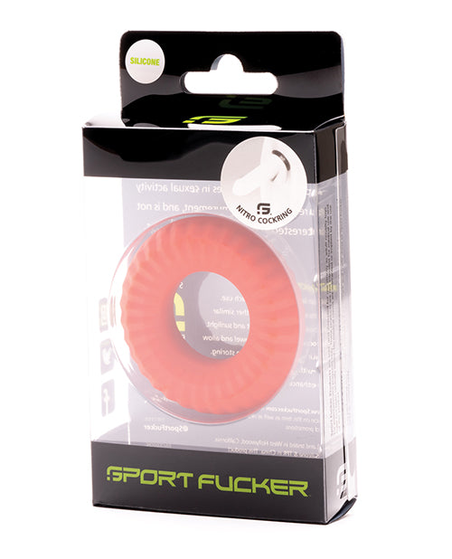 Sport Fucker Penis Enhancement Ring super soft silicone stretchable design for improved comfort and performance
