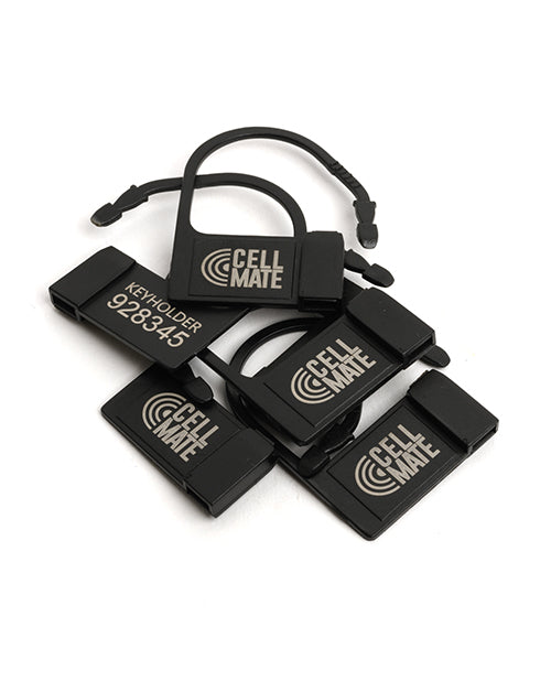Sport Fucker Bondage Restraint Plastic Stealth Locks with Unique Identifier Codes for Secure Chastity Play