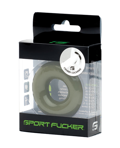 Sport Fucker Penis Enhancement Chubby Cockring TPE Stretchable Design for Prolonged Comfort