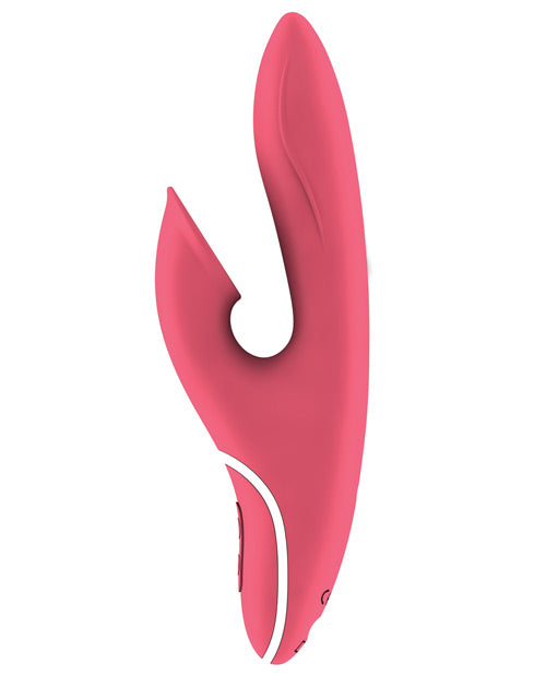 Shots Hiky 2 Rabbit Stimulator with Clitoral Suction - Pink