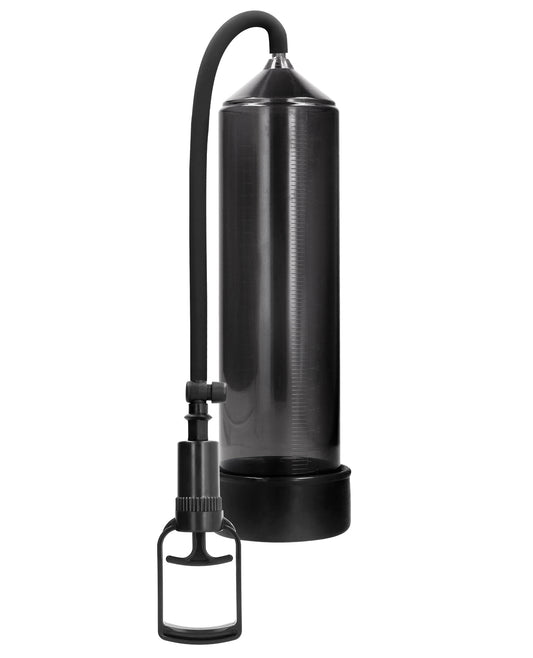 Pumped Comfort Beginner Penis Pump with Trigger Grip - Black