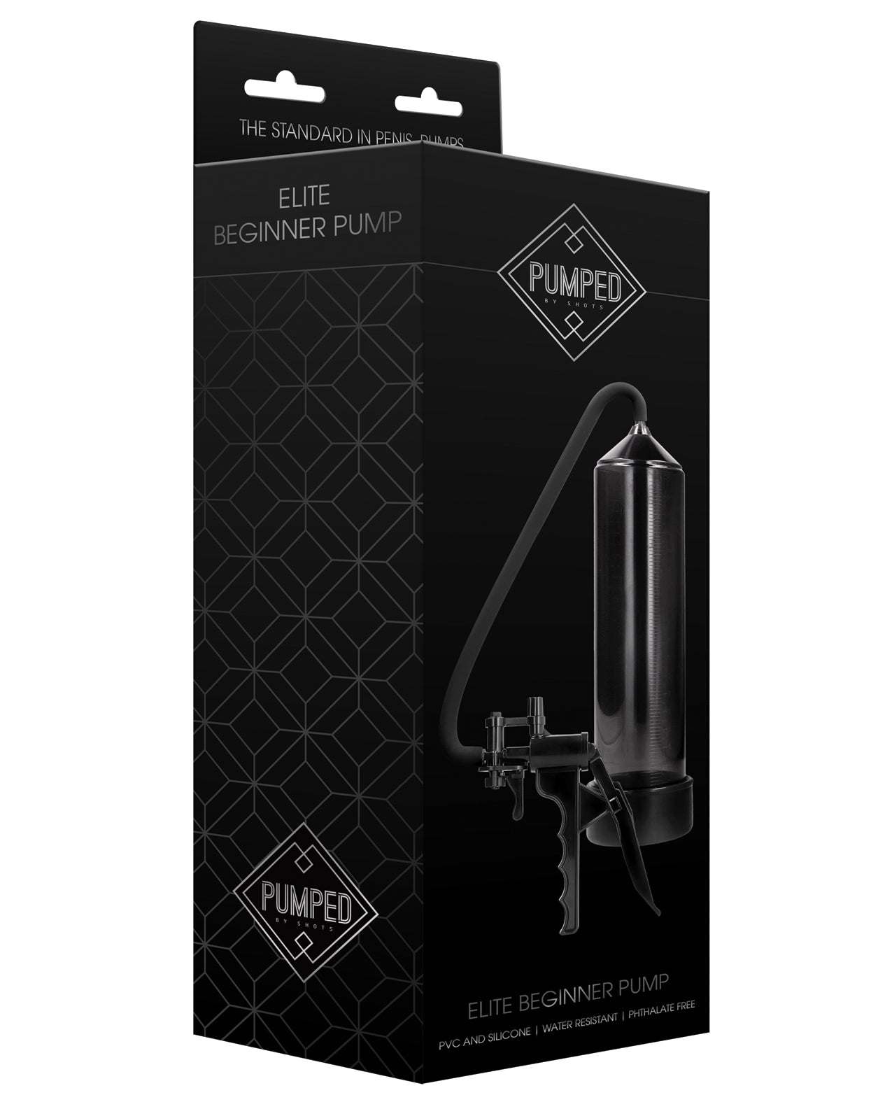 Pumped Penis Enhancement Pump with Pistol Grip and Silicone Sleeve for Instant Erection Support