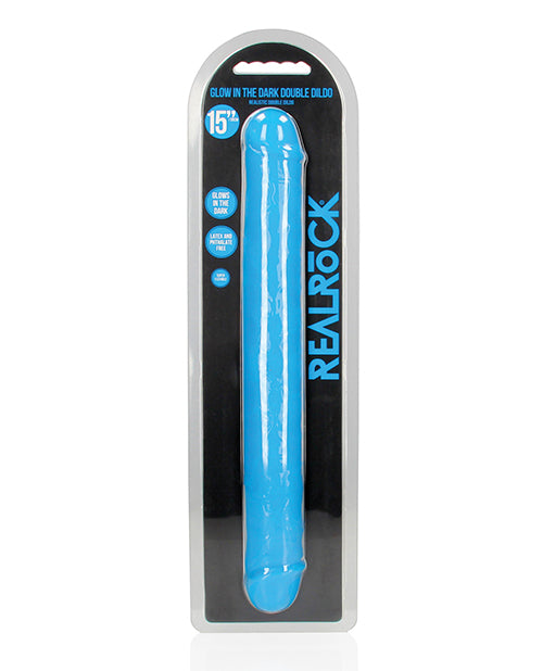 RealRock Dongs & Dildos Glow in the Dark Double Dong Realistic Shape for Versatile Pleasure