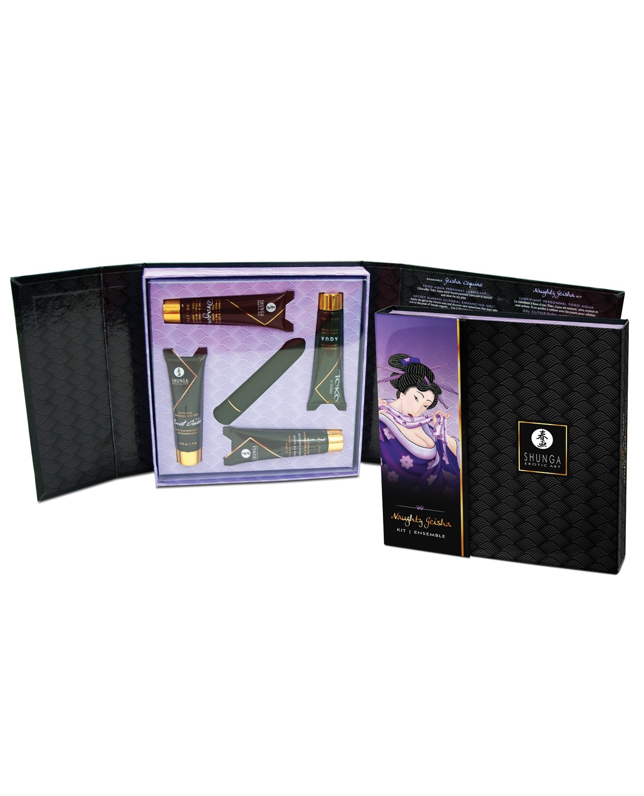 Shunga Naughty Geisha Collection with Sensational Miniature Pleasure Set