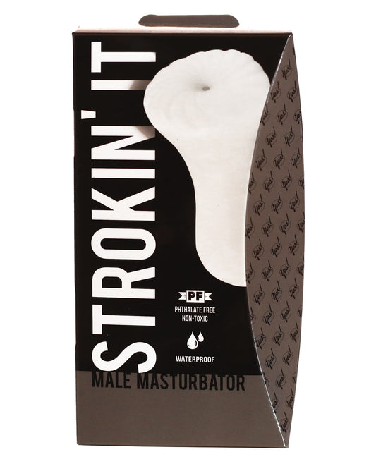Yes Masturbator Ribbed Double Entry TPR Material for Intense Solo Stimulation