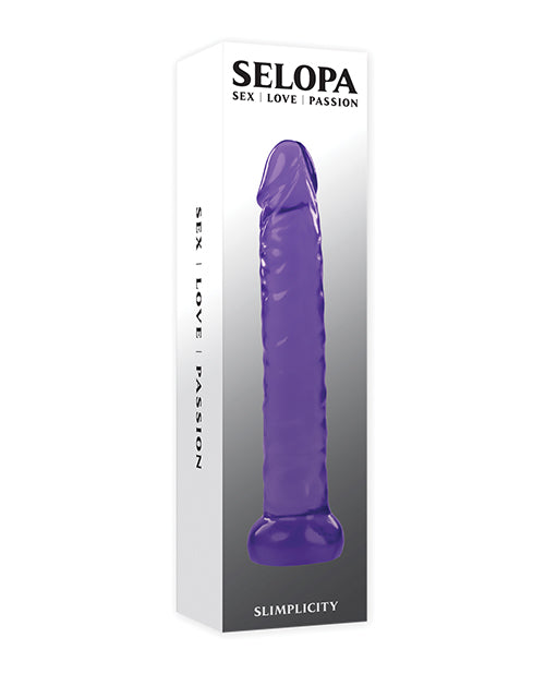 Selopa Dong Realistic Textured Design Flexible Slim Shape for Lifelike Sensation