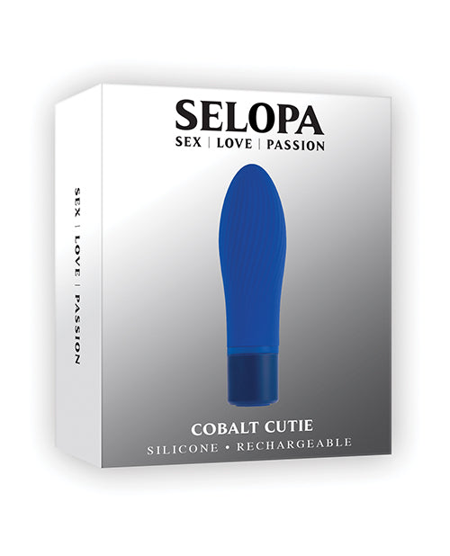 Selopa Bullet Vibrator with Tapered Tip and Textured Shaft for Precision Stimulation