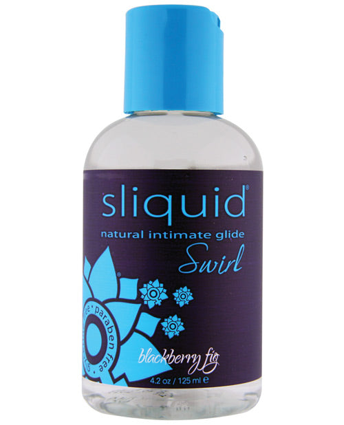 Sliquid Lubricant Water-Based Blackberry Fig Flavor Glycerin-Free for Sensitive Intimate Use