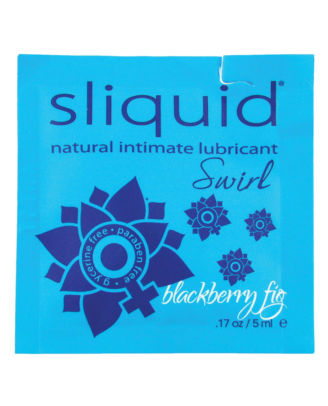 Sliquid Lubricant Pillow Water-Based Fig Flavor Glycerin-Free Vegan for Sensitive Skin