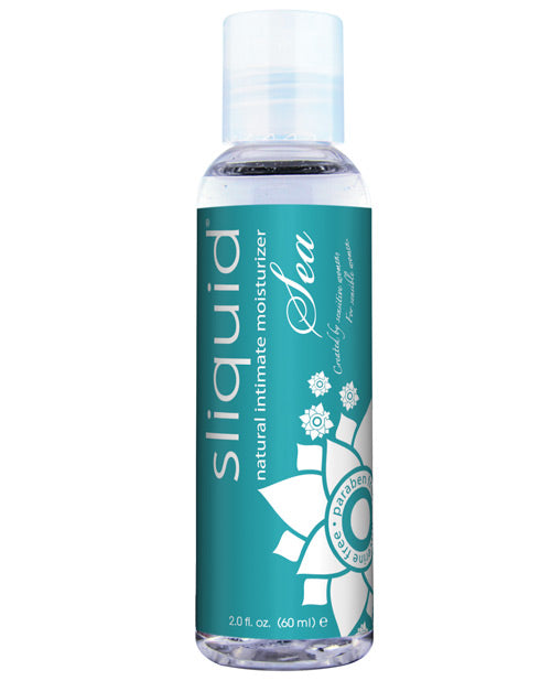 Sliquid Lubricant Water-Based Seaweed Extracts Carrageenan and Moisturizing Formula for Sensitive Skin