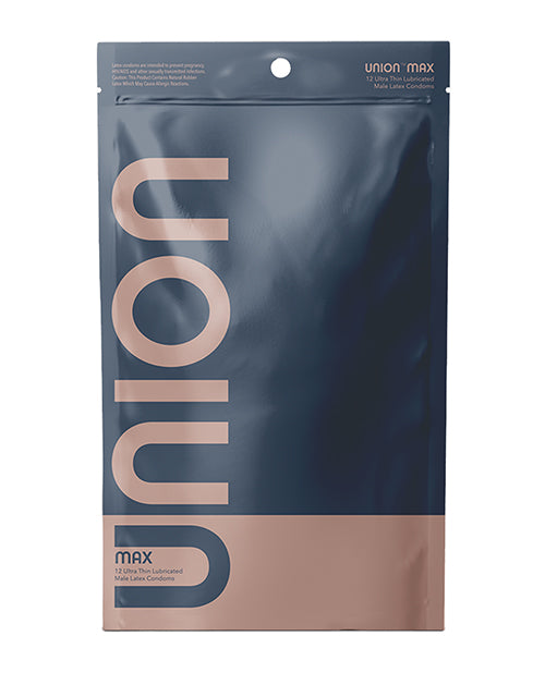 UNION Condoms Extra Large Natural Latex with Flared Head Ultra-Thin Design for Comfortable Protection