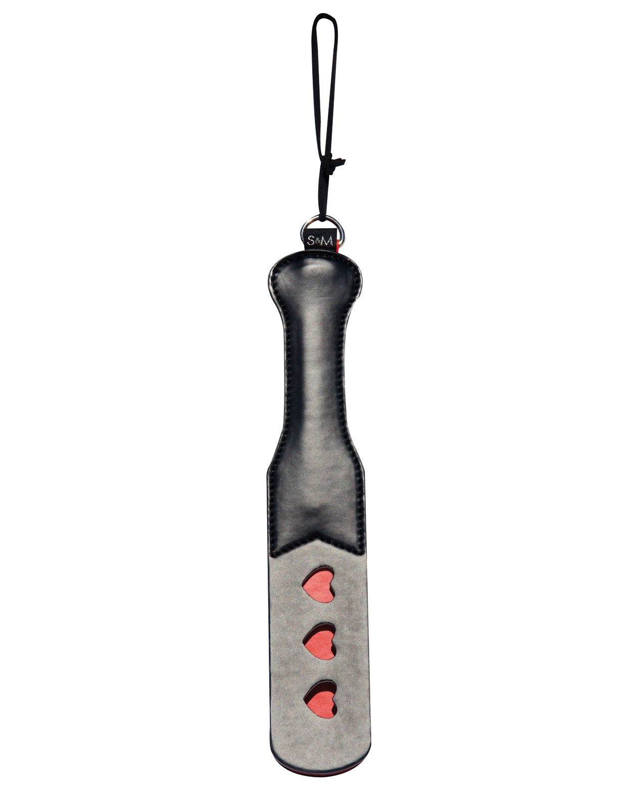 Sex & Mischief Heart Paddle with Split Design and Heart Impressions