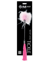 Sex & Mischief Whip & Tickle - Pink/White