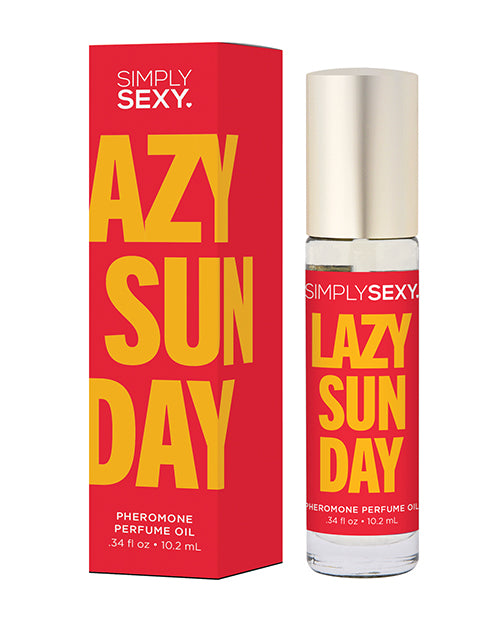 Simply Sexy pheromone perfume oil roll-on with citrus and floral notes for personal scent enhancement