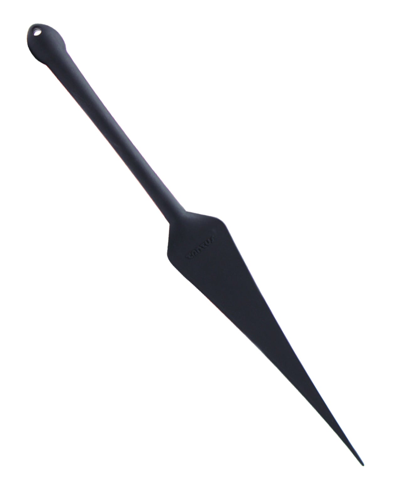 Tantus Silicone Dragon's Tail Impact Toy with Precision Tip and Insertable Handle for Sensual BDSM Play