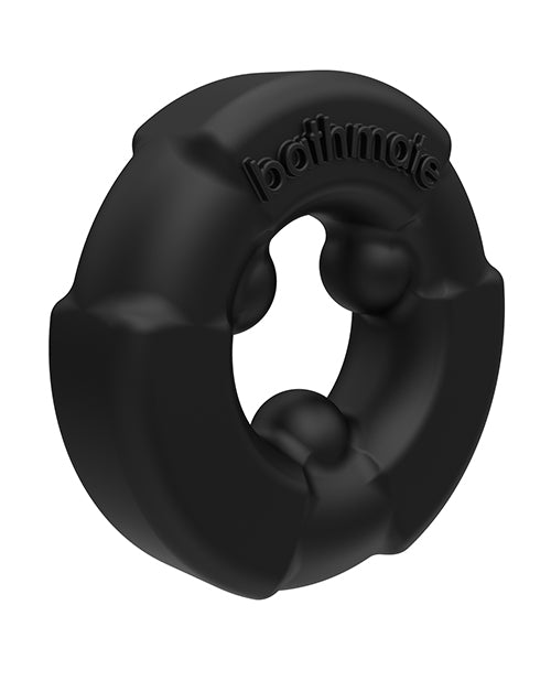 Bathmate Gladiator Cock Ring – Black Flexible Power Ring for Enhanced Performance