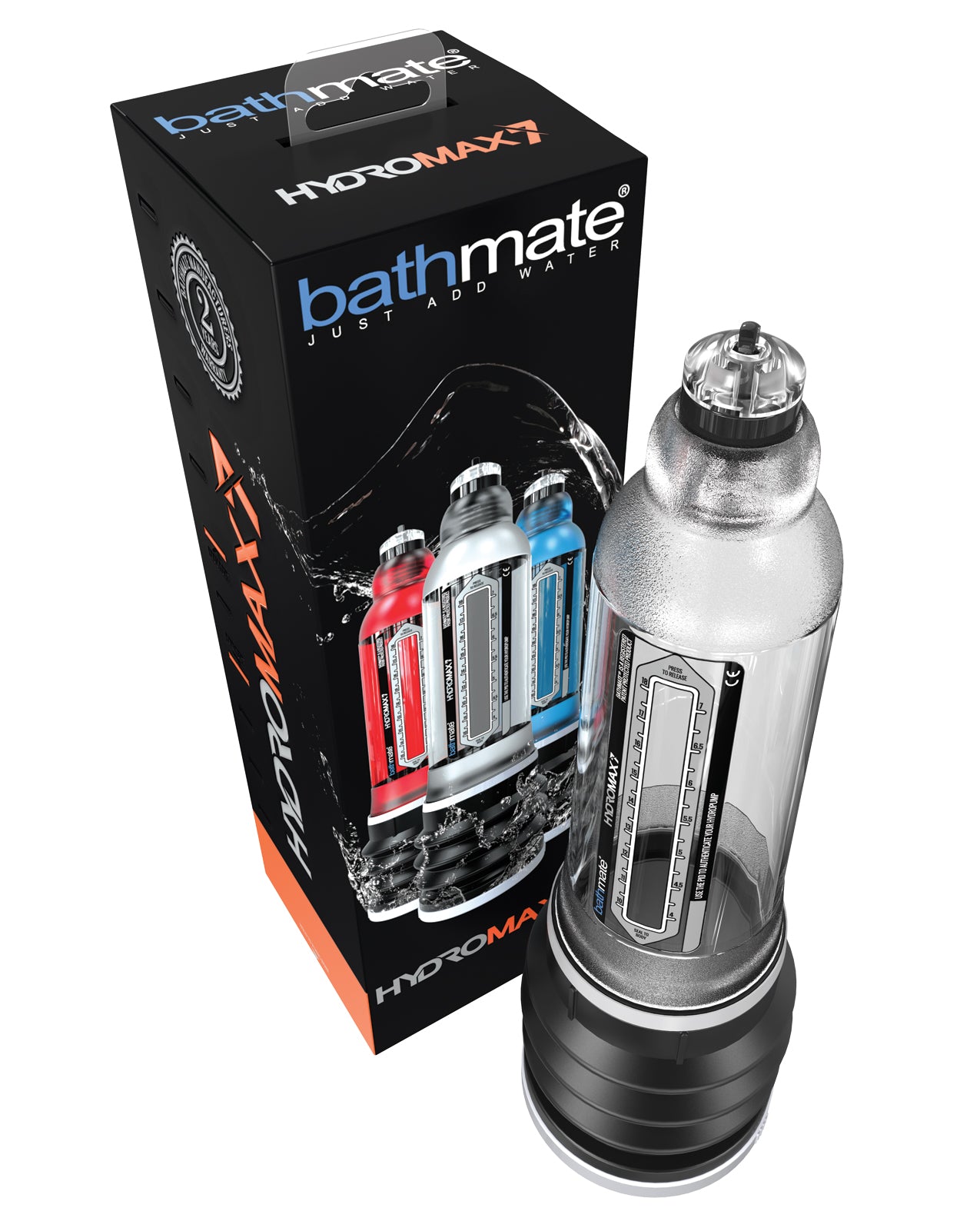 Bathmate Hydromax 7 Clear Penis Enhancement Pump for Safe Growth