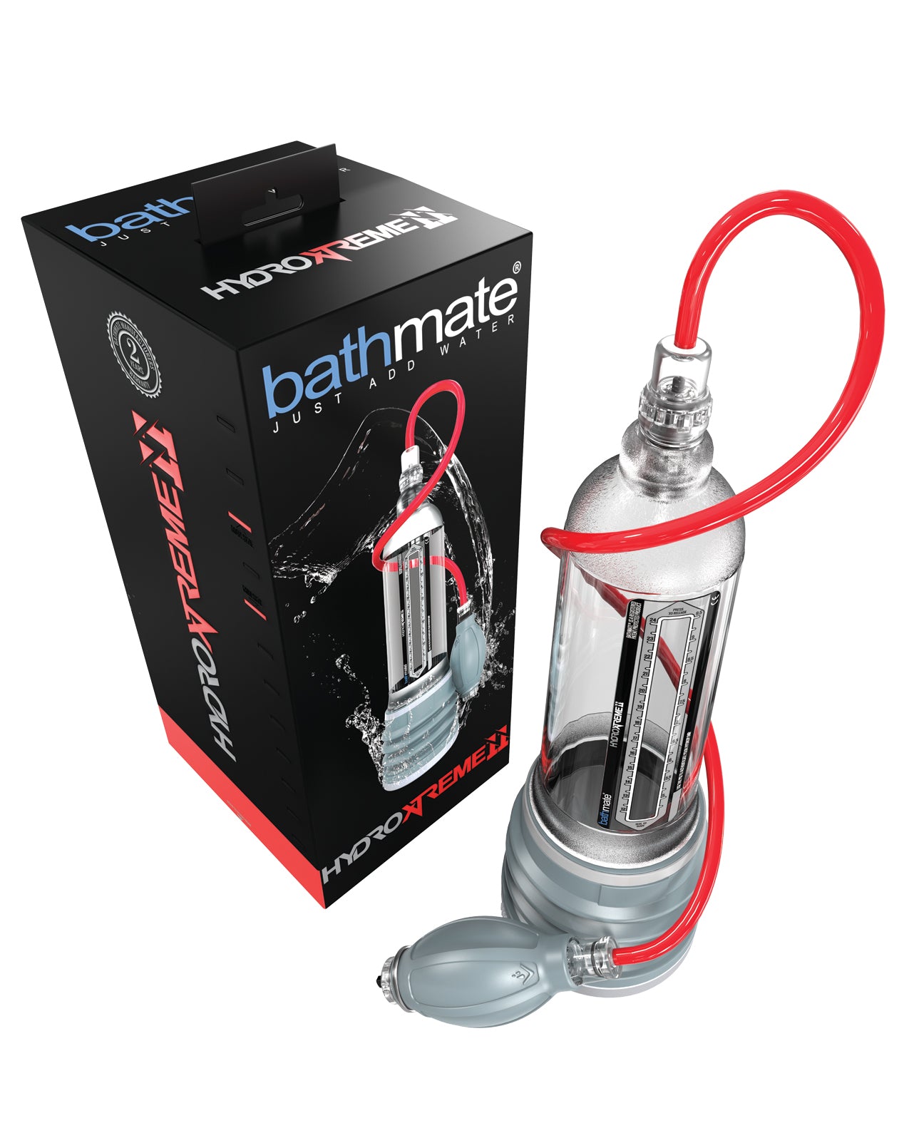 HydroXtreme 11 Clear Penis Enhancement Pump with Accessories Bundle