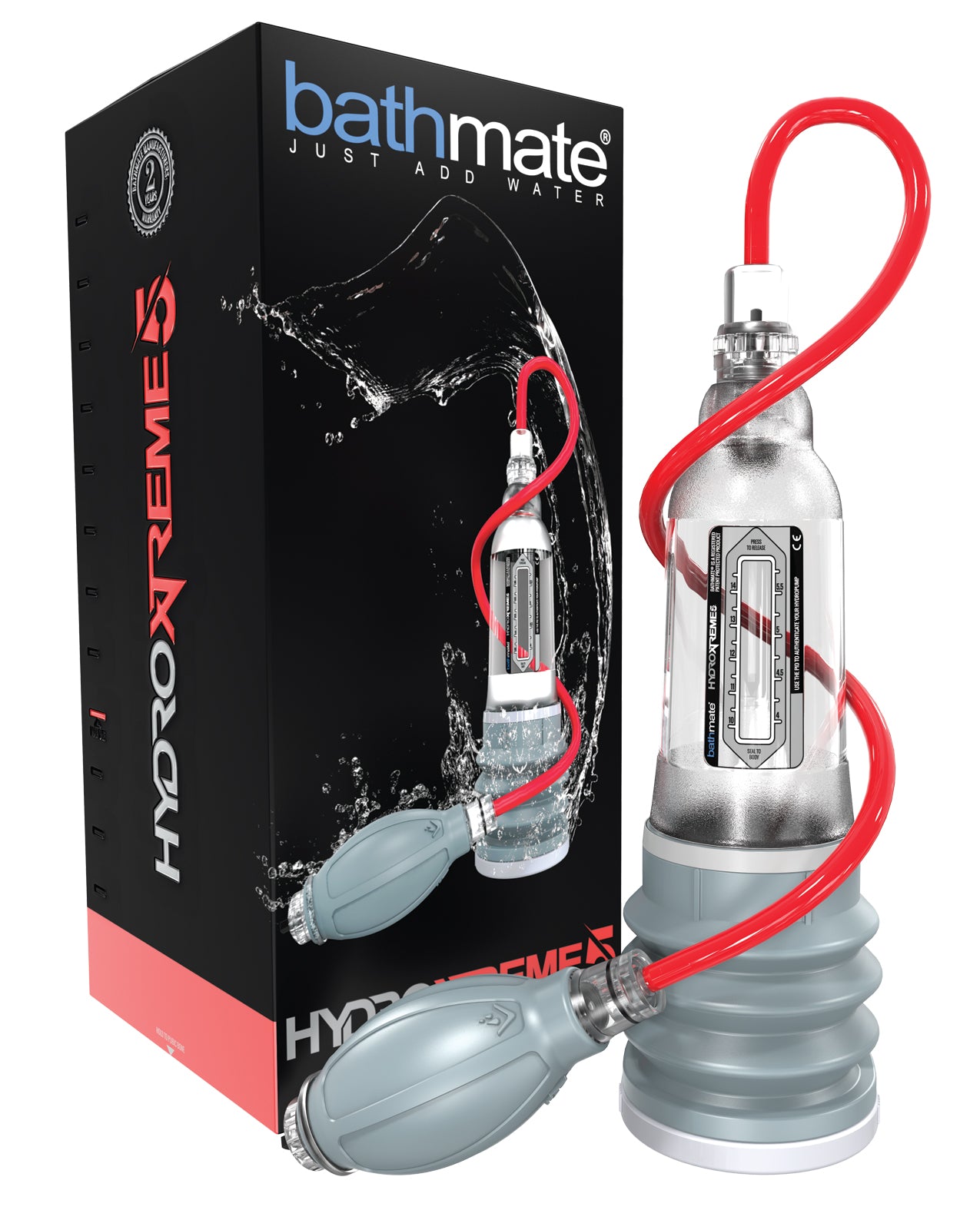 Bathmate Penis Enhancement Hydropump with Detachable Handball and Premium Accessories for Effective Size Enhancement