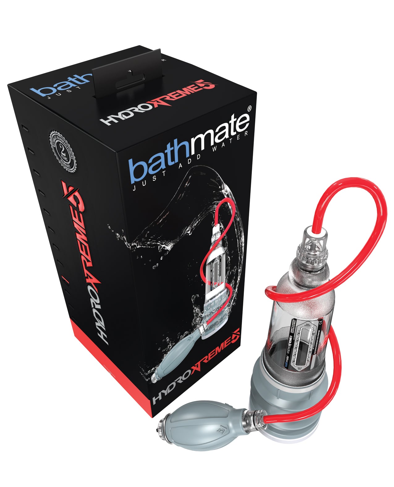 Bathmate HydroXtreme 5 Clear Penis Enhancement Pump with Accessories