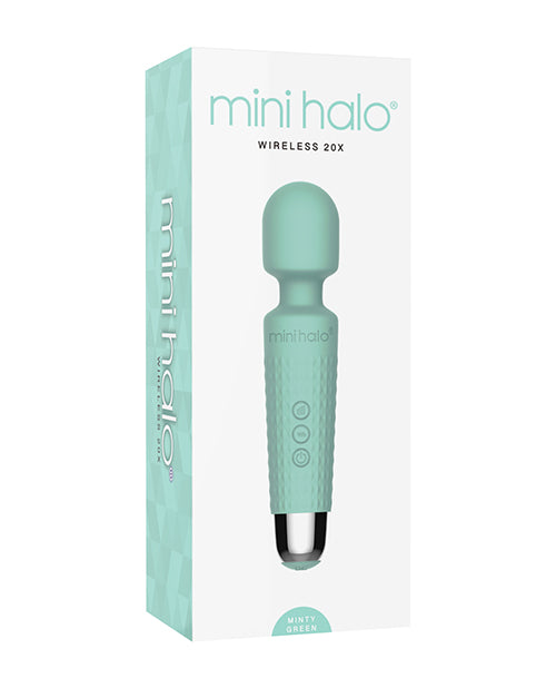 Mini Halo Wand Massager 20 Vibration Patterns Bendable Neck for Full-Body Deep Muscle Massage