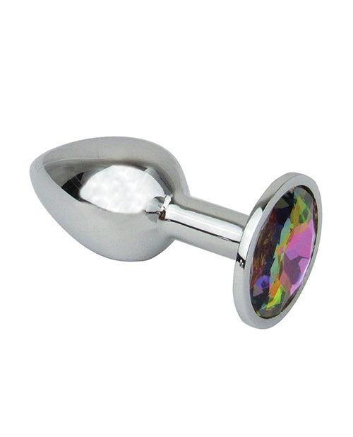 Voodoo Walk Small Metal Plug - Silver Weighted Anal Toy