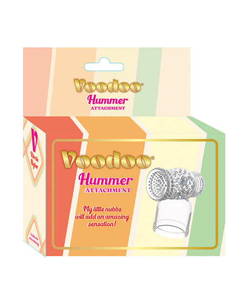 Voodoo Massage Wand Attachment ribbed nubbed texture fits Power Wands for targeted massage and enhanced sensation