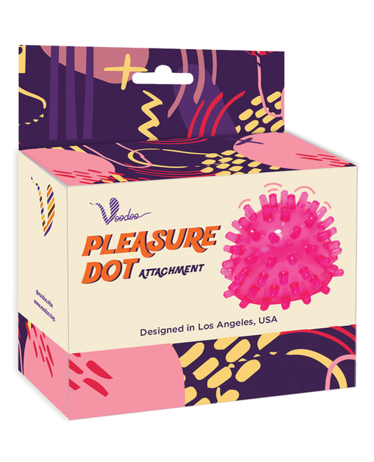 Voodoo Massage Product Silicone Wand Attachment with Rounded Sensation Nodes for Enhanced Stimulation